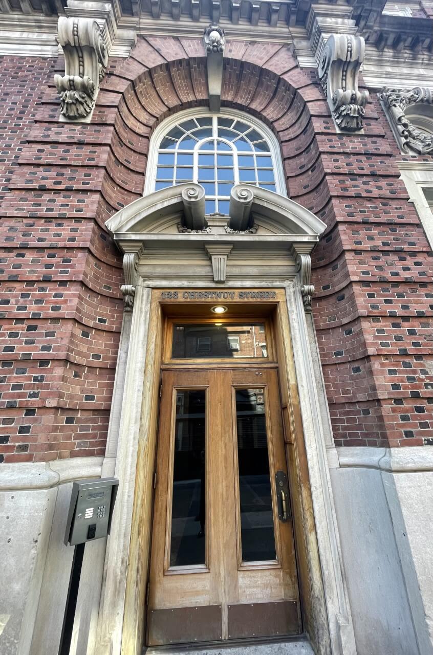 Entrance to Philadelphia Podiatrist
